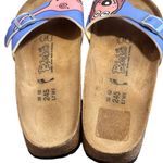 Birkenstock  Birkies Women’s Blue Dog Sandals Sz 38 /8 Photo 3