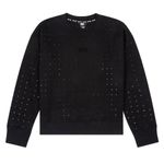 DKNY  Sport Black Rhinestone Crewneck Sweatshirt XS Photo 10