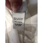 Cache VTG  White Formal Pants with Snake Print Texture Print Wide Leg Size 8 Work Photo 6