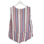 Fourteenth Place NWT  Boho Striped
Hi Low Sleevless Blouse Size 1x
Nordstrom Photo 2