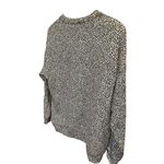 Athleta EUC  Balance Studio Street Animal Cheetah Print‎ Pullover Top Black White Photo 9