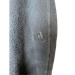 Adidas  Cropped Grey Athletic Sweatpants With Tie Waist Photo 2