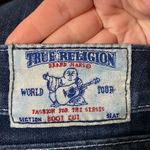 True Religion low rise bootcut jeans with crystal bling back pockets sz 31 Photo 9