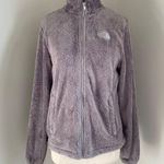 The North Face Grey Osito Fleece Full Zip Jacket Photo 0