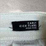 Veronica Beard  Carly Kick Flare Jeans Womens 25 White High Rise Denim Photo 6