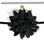 Free People From Dusk Till Dawn Choker in Black NWT Goth WhimsiGoth Punk Photo 7