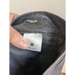 EXPRESS  Women's Jeans Skyscraper Mid Rise Black Reptile Print Size 6 R Photo 14