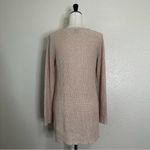 Old Navy NWT  Tan Textured V-Neck Pull Over Tunic Sweater, Sz SMALL Photo 6