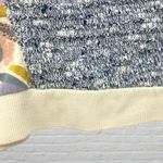 Anthropologie Saturday Sunday Sweater S Days Week Marled Grey Cropped Oversized Blue Photo 10