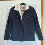 Brooklyn Cloth  Corduroy Sherpa Jacket Navy Blue S Photo 0