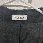 Vitamin A Playa Linen Short Romper Size Large NWOT Photo 4