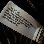 A New Day NEW Black Pinstripe Shirt Dress Midi Contemporary Chic Menswear Office Teacher Photo 7