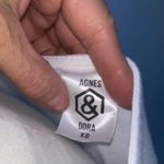 Agnes & Dora White Essential Tank, Size X-Small XS, VGUC Photo 4