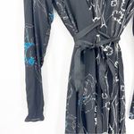 ZARA NWT  A/W 2022 Collection Floral Belted Midi Dress XS Photo 5