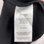 Maje Faraco Black Braided Back Tank Large Photo 6