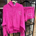 Boys Lie  terry hoodie shorts matching set barbie pink angel logo sweatshirt XS Photo 1
