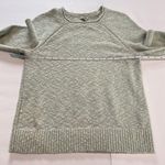 L.L.Bean Sage Green Midweight Cotton Slub Rollneck Pullover Sweater MEDIUM PETITE Photo 6