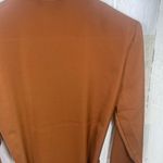 Banana Republic  Factory Keyhole Midi Shirt Dress size M Adobe Brick Rust Orange Photo 8