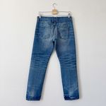 Current/Elliott  Selvedge Fling Boyfriend White Oak Cone Denim Jeans Size 26 Photo 4