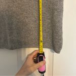 Pure Cashmere Gray Short Sleeve Sweater Size L Photo 2