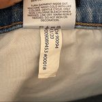 EXPRESS Women’s High Rise Flare Fringe Hem Embroidered Ankle Jeans Size 4 Photo 10