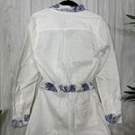 ONIA NWT  Gia Romper Cover-Up Tropical Palm Leaves Print Cotton size XS NEW Photo 5