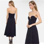 Zimmermann Crepe Strapless Dress in Navy NEW Photo 1