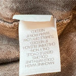 J. Jill Size XL 100% Linen Brown Capris Front Pockets Pull On Back Stretch Waist Photo 11