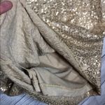 Talbots  - Sequin Gold Lined Tank Photo 4