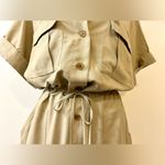 Banana Republic NWT Utility Jumpsuit in Maverick Tan Size Large Photo 6