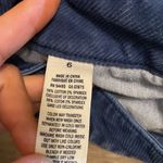 American Eagle  Blue Corduroy Cut Off Short Shorts Size 6 Photo 2