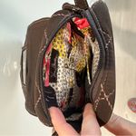 Vera Bradley Chocolate Brown Quilted Small Crossbody Bag Photo 4