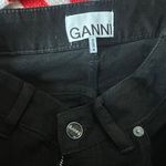 Ganni Cutye Cropped Women’s Jeans Black Photo 5