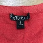 Lafayette 148 New York silk sweater knit vest Top‎ Boat Neck Womens Size S Red Photo 1
