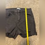 Rue 21 (+) Black Denim Jean Shorts: Size 16W Photo 3