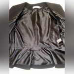Calvin Klein black peplum blazer | Size 4 | EUC Photo 4