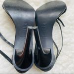 Tibi 𝅺 Black Wraparound Ankle Strap Sandals Eur 37 Photo 6