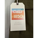 Cali 1850 Women's Cargo Pants - Green - Size 5 Photo 5