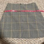 Aritzia Wilfred by Renee Plaid Pocket Mini Skirt in Cairo Gold- Size 2 Photo 5