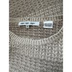 eight eight eight  Tan and White Sweater Medium Photo 3