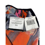 BCBGMAXAZRIA ‎ Silk Abstract Print Tunic Dress 12 V-Neck Painterly Mod Retro Photo 2