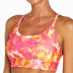 Wildfox Monica Sports Bra Fuschia/Marigold Tie Dye Photo 0