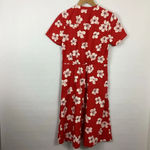 J.Crew  Button Down Shirt Dress Cherry Blossom Size 4 Photo 6