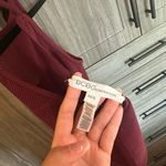 BCBGeneration  Wine Mesh Strappy Top Photo 2