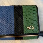 Carpisa Womens Faux Leather Crocodile Embossed Pattern Wallet Tricolor Photo 1