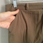 KIRIOUS Los Angeles Y2K Utility Tan Cargo Style Maxi Skirt Green Size L Photo 4