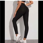 SheIn  Black Athletic Pants Extra Large Photo 3