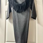 Croft & Barrow  Charcoal Knit dress petite medium Photo 4