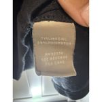 Joan Vass  3/4‎ Sleeve Black Tunic Raw Seams Size medium Photo 4