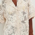 Free People  Soleil Soleil Margot Oversized Buttondown Shirt Photo 0